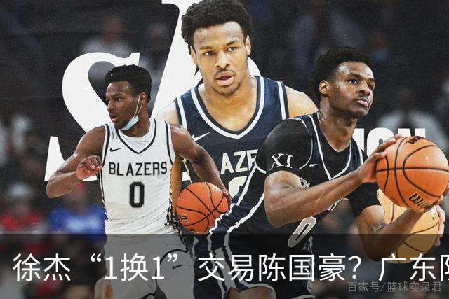 徐杰“1换1”交易陈国豪？广东队迎来重大利好，保底总决赛